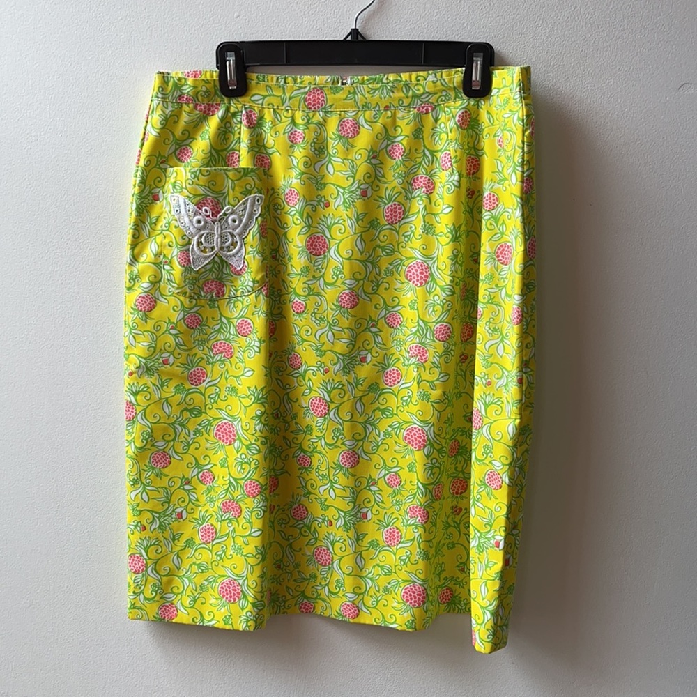 Vintage lined cotton skirt. Sweet & comfortable.